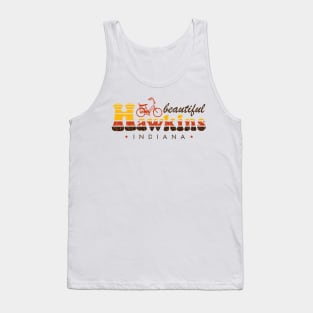 From the Hawkins Tourism Board Tank Top